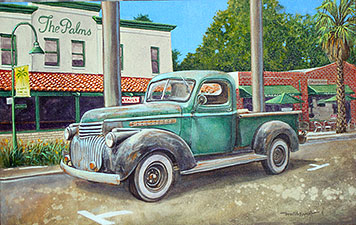 Grandpa's Truck - 18x28 inches