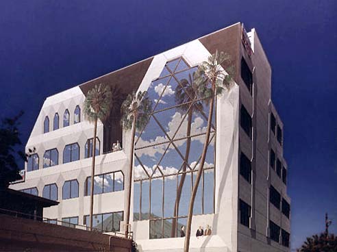 Mountain View Trompe L'oeil